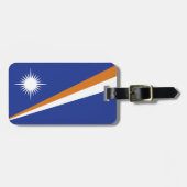 Marshall Islands vlag Bagagelabel (Voorkant horizontaal)