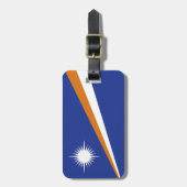 Marshall Islands vlag Bagagelabel (Voorkant verticaal)
