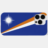 Marshall Islands vlag Case-Mate iPhone Case (Achterkant (horizontaal))