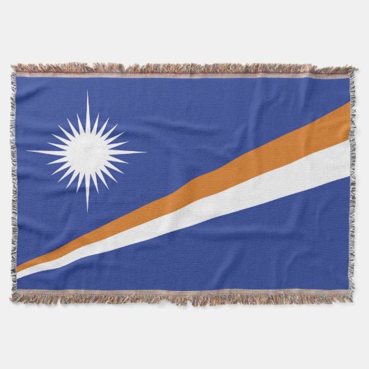 Marshall Islands vlag Deken (Voorkant)