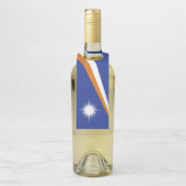 Marshall Islands vlag Flessenhanger (Op fles)