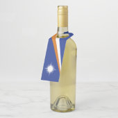 Marshall Islands vlag Flessenhanger (Schuin)