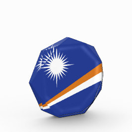 Marshall Islands vlag Fotoblokken