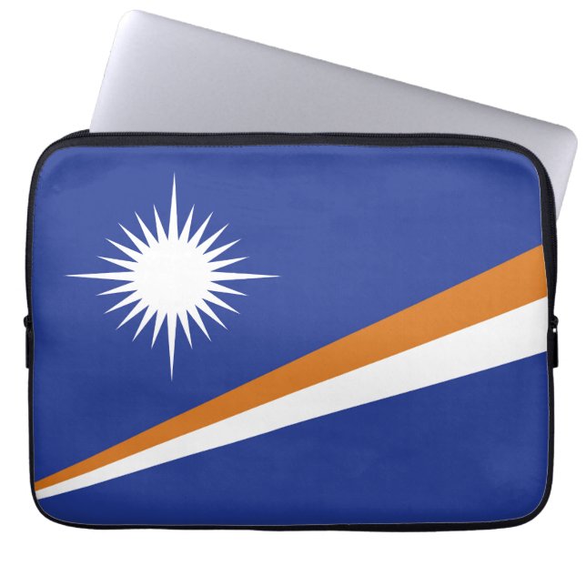 Marshall Islands vlag Laptop Sleeve (Voorkant)