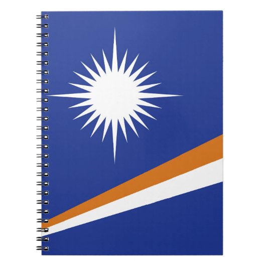 Marshall Islands vlag Notitieboek (Voorkant)