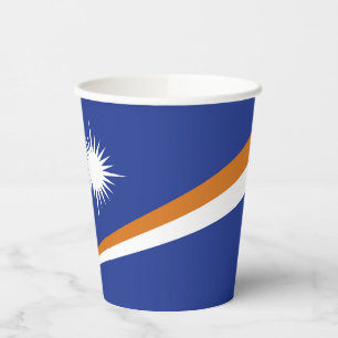 Marshall Islands vlag Papieren Bekers