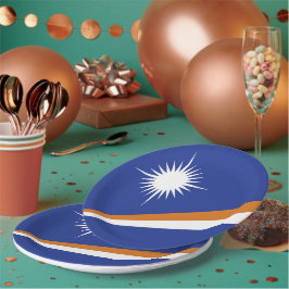 Marshall Islands vlag Papieren Bordje