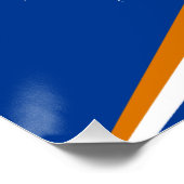 Marshall Islands-vlag Perfect Poster (Hoek)