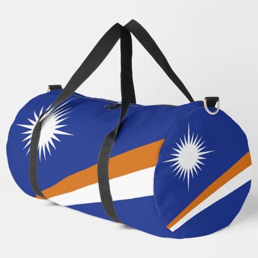 Marshall Islands vlag Plunjezak (Linkerhoek)