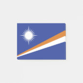 Marshall Islands vlag Post-it® Notes (Voorkant)