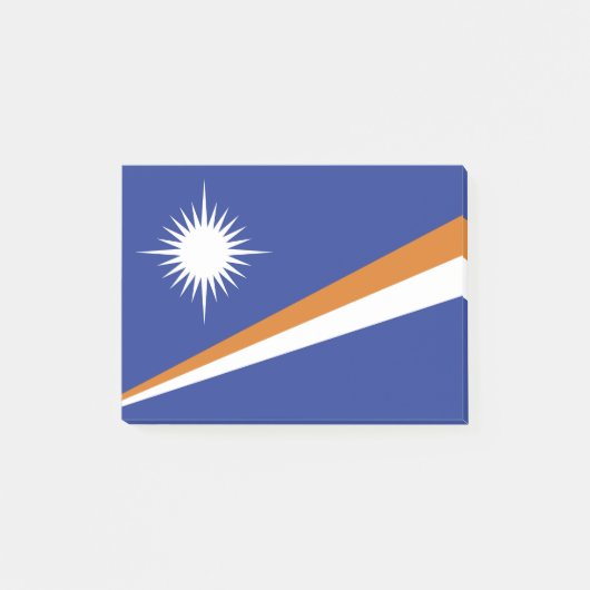 Marshall Islands vlag Post-it® Notes (Voorkant)