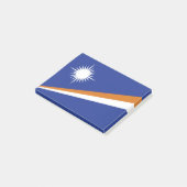 Marshall Islands vlag Post-it® Notes (Schuin)