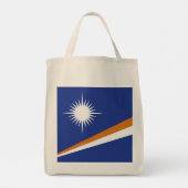 Marshall Islands vlag Tote Bag (Achterkant)