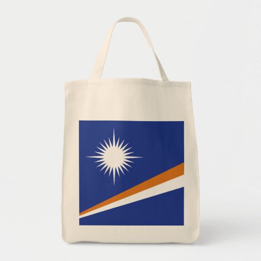 Marshall Islands vlag Tote Bag (Voorkant)