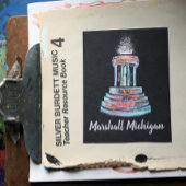 Marshall Michigan Fountain Briefkaart