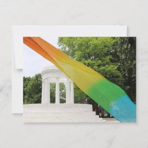Marshall Michigan Pride Regenboog  Briefkaart