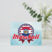 Marshall, MO Briefkaart (Staand voorkant)