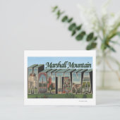 Marshall Mountain, Montana Briefkaart (Staand voorkant)