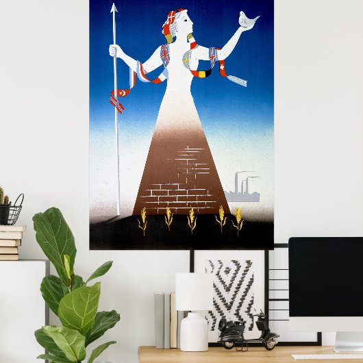 Marshall Plan poster (Thuiskantoor)