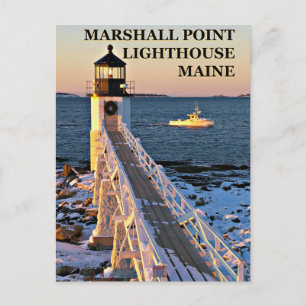 Marshall Point Light, Maine Briefkaart