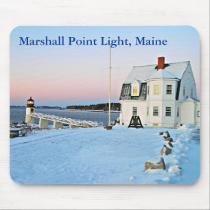 Marshall Point Light, Maine Mousepad Muismat