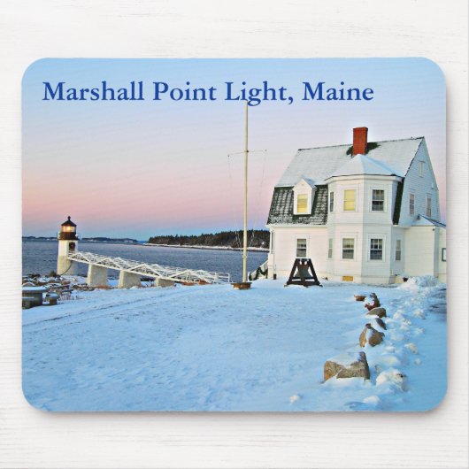 Marshall Point Light, Maine Mousepad Muismat (Voorkant)