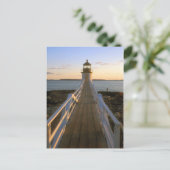 Marshall Point Lighthouse Maine Briefkaart (Staand voorkant)