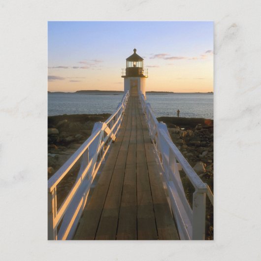 Marshall Point Lighthouse Maine Briefkaart (Voorkant)