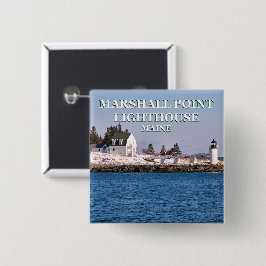 Marshall Point Lighthouse, Maine Button