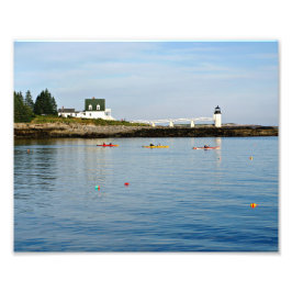 Marshall Point Lighthouse Maine Foto print Afdruk