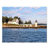 Marshall Point Lighthouse Maine Foto print Afdruk (Voorkant)