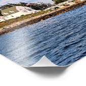 Marshall Point Lighthouse Maine Foto print Foto Afdruk (Hoek)