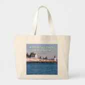 Marshall Point Lighthouse, Maine Jumbo Canvas tas (Voorkant)