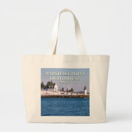 Marshall Point Lighthouse, Maine Jumbo Canvas tas