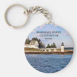 Marshall Point Lighthouse Maine Sleutelhanger