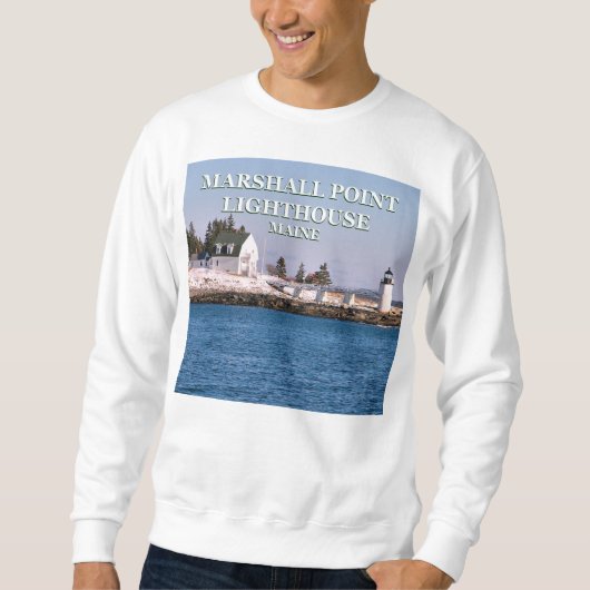 Marshall Point Lighthouse, Maine Sweatshirt (Voorkant)