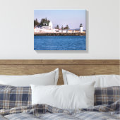 Marshall Point Lighthouse Maine Wrapped Canvas (Insitu (Slaapkamer))