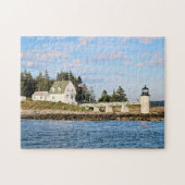 Marshall Point Lighthouse, Port Clyde Maine Puzzle Legpuzzel (Horizontaal)