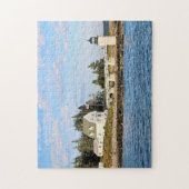 Marshall Point Lighthouse, Port Clyde Maine Puzzle Legpuzzel (Verticaal)