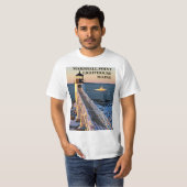 Marshall Point Lighthouse, Port Clyde Maine TShirt (Voorkant volledig)