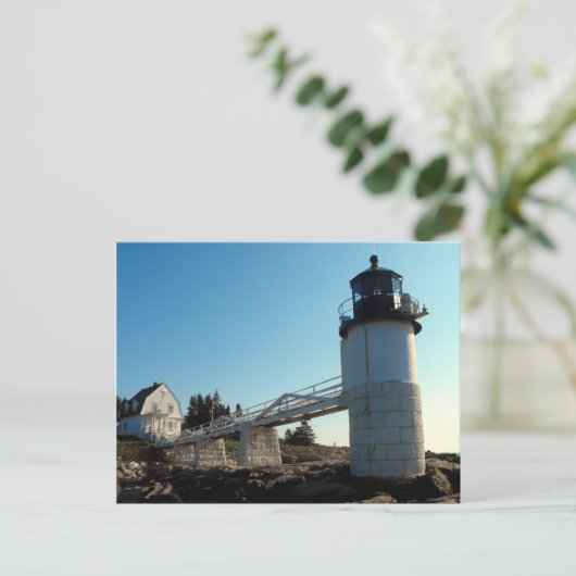 Marshall Point,Maine Briefkaart (Staand voorkant)