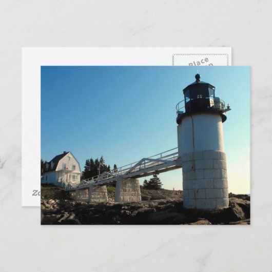 Marshall Point,Maine Briefkaart (Voorkant / Achterkant)