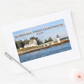 Marshall Point-vuurtoren, Maine-Stickers Rechthoekige Sticker (Envelop)