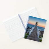 Marshall Point-vuurtoren op Sunset Notitieboek (Binnen)