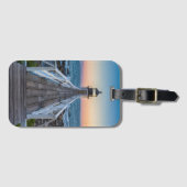 Marshall Point-vuurtoren op zonsondergang Bagagelabel (Voorkant (horizontaal))