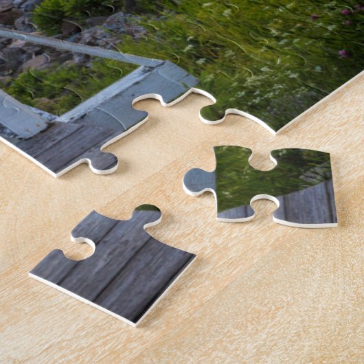 Marshall Point-vuurtoren op zonsondergang Legpuzzel (Zijkant)