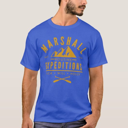 Marshall Routine Epeditions vintage T-shirt (Voorkant)