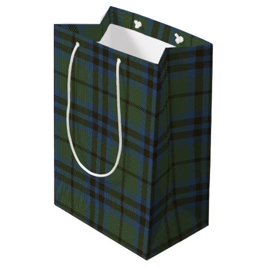 Marshall Tartan Medium Cadeauzakje (Achterkant Gekanteld)