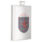Marshall Tartan Scottish Plaid Lion Rampant Flacon (Rechts)