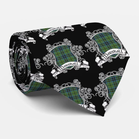 Marshall Tartan Shield Stropdas (Opgerold)